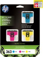 Cartridge HP 363 (CB333EE), Multipack CMY, originál