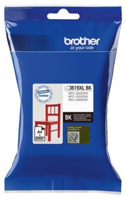 BROTHER Originál LC-3619XL Black