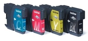 Cartridge Brother LC-1100VALBP, Multipack CMYK, originál