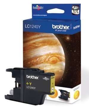 Cartridge Brother LC-1240Y, Yellow, originál