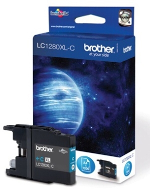 Cartridge Brother LC-1280XLC, Cyan, originál