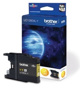 Cartridge Brother LC-1280XLY, Yellow, originál