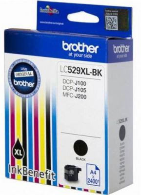 Cartridge Brother LC-529XL, Black, originál