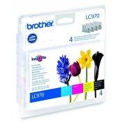 Cartridge Brother LC-970VALBP, Multipack CMYK, originál