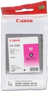 Cartridge Canon PFI-102, Magenta, originál