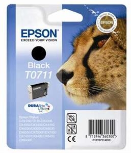 Cartridge Epson T0711, Black, originál