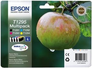 Cartridge Epson T1295, Multipack CMYK, originál