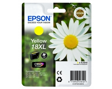 Cartridge Epson T1814, Yellow, originál