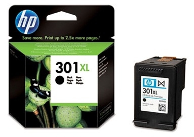 Cartridge HP 301XL (CH563EE), Black, originál