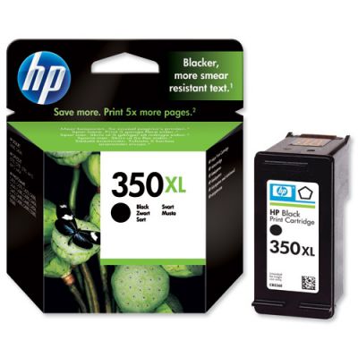 Cartridge HP 350XL (CB336EE), Black, originál