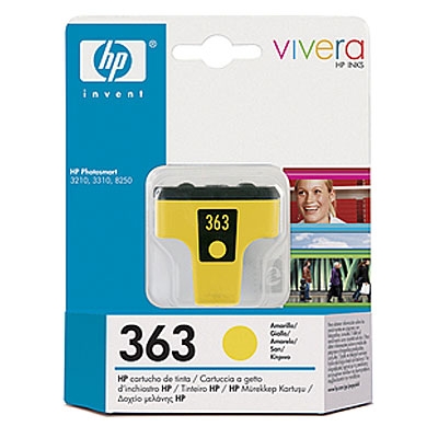 Cartridge HP 363 (C8773EE), Yellow, originál