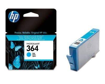 Cartridge HP 364 (CB318EE), Cyan, originál