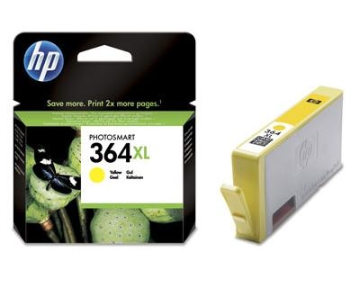 Cartridge HP 364XL (CB325EE), Yellow, originál