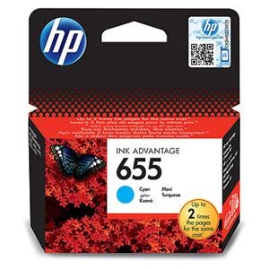 Cartridge HP 655 (CZ110AE), Cyan, originál