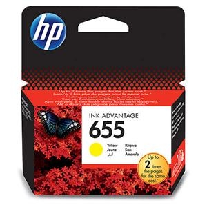 Cartridge HP 655 (CZ112AE), Yellow, originál