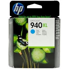 Cartridge HP 940XL (C4907AE), Cyan, originál