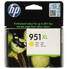 Cartridge HP 951XL (CN048AE), Yelllow, originál