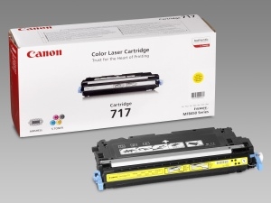 Toner Canon CRG-717, Yellow, originál