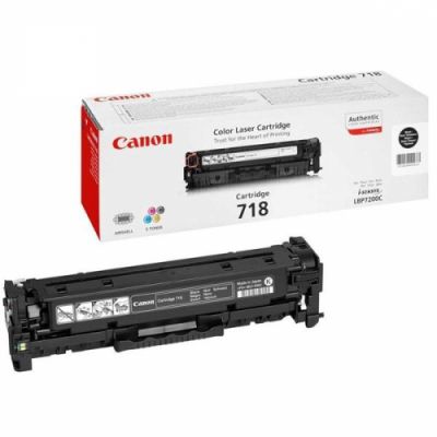 Toner Canon CRG-718, Black, originál