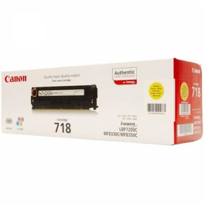 Toner Canon CRG-718, Yellow, originál