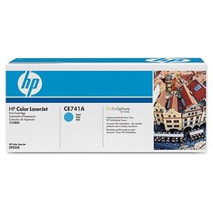 Toner HP CE741A, Cyan, originál