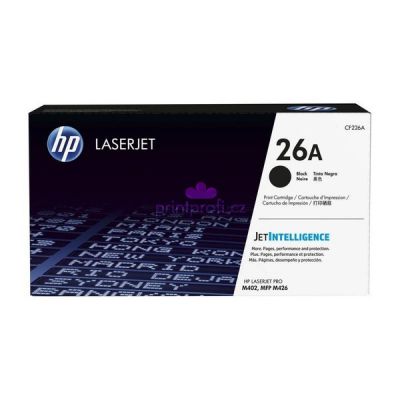 Toner HP CF226A, Black, originál