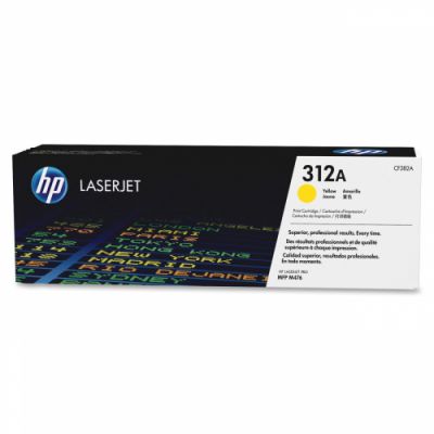 Toner HP CF382A, Yellow, originál