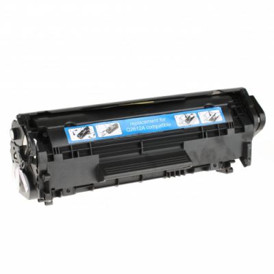 Toner HP Q2612A, Black, kompatibilný